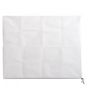 vidaXL Plant Fleece Covers with Zip 2 pcs 70 g/m² 3.14x2.5 m — Colour: white, Size: 3.14 x 2.5 m