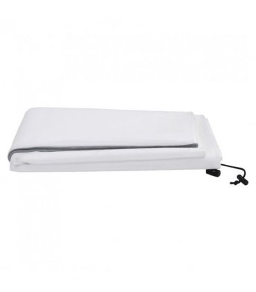 vidaXL Plant Fleece Covers with Zip 2 pcs 70 g/m² 3.14x2.5 m — Colour: white, Size: 3.14 x 2.5 m
