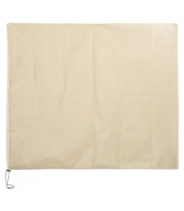 vidaXL Plant Fleece Covers with Zip 4 pcs 70 g/m² 2.36x2 m — Colour: beige, Size: 2.36 x 2 m