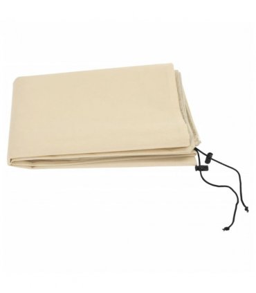 vidaXL Plant Fleece Covers with Zip 4 pcs 70 g/m² 2.36x2 m — Colour: beige, Size: 2.36 x 2 m