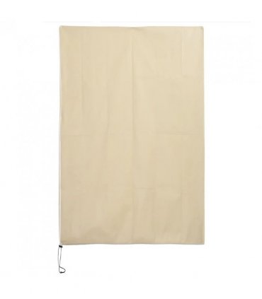 vidaXL Plant Fleece Covers with Zip 2 pcs 70 g/m² 1.2x1.8 m — Colour: beige, Size: 1.2 x 1.8 m