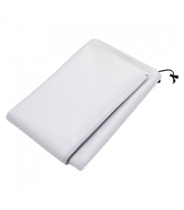 vidaXL Plant Fleece Covers with Zip 2 pcs 70 g/m² 1.55x1.55 m — Colour: white, Size: 1.55 x 1.55 m