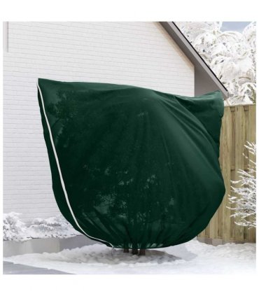 vidaXL Frost Protection Plant Fleece Covers 3 pcs Green 2.5 x 3.14 m — Size: 3.14 x 2.5 m