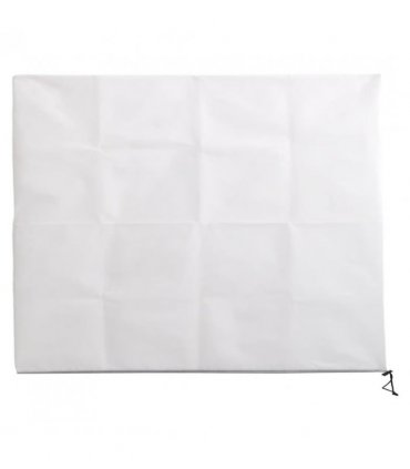 vidaXL Plant Fleece Cover with Zip 70 g/m² 3.14x2.5 m — Colour: white, Size: 3.14 x 2.5 m