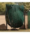 vidaXL Frost Protection Plant Fleece Covers 3 pcs Green 2.4 x 2 m — Size: 2 x 2.4 m
