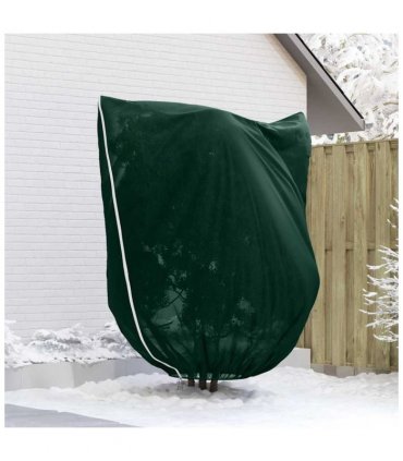 vidaXL Frost Protection Plant Fleece Covers 3 pcs Green 2.4 x 2 m — Size: 2 x 2.4 m