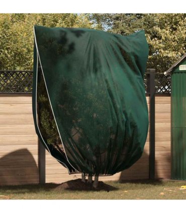 vidaXL Frost Protection Plant Fleece Covers Green 2.4 x 2 m — Size: 2 x 2.4 m