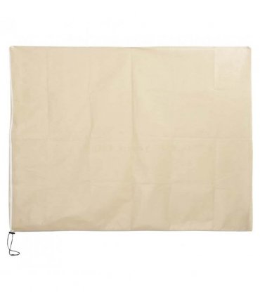 vidaXL Plant Fleece Covers with Zip 4 pcs 70 g/m² 3.93x3 m — Colour: beige, Size: 3.93 x 3 m