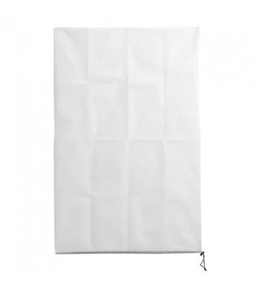 vidaXL Plant Fleece Covers with Zip 10 pcs 70 g/m² 1x1.55 m — Colour: white, Size: 1 x 1.55 m