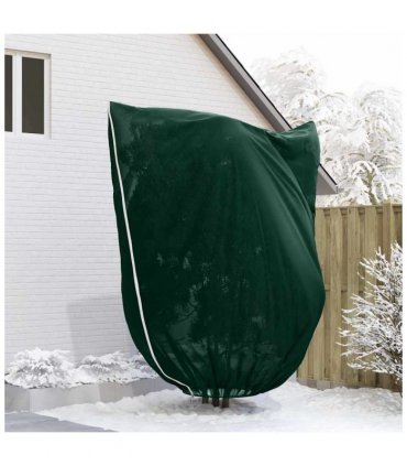 vidaXL Frost Protection Plant Fleece Covers Green 3.5 x 2.5 m — Size: 2.5 x 3.5 m