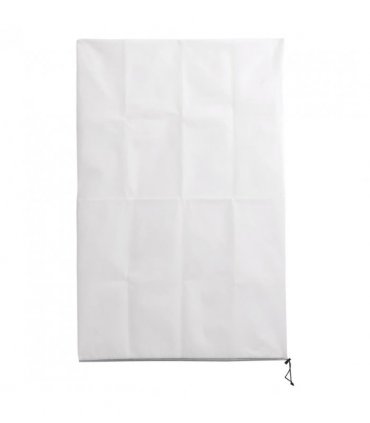vidaXL Plant Fleece Covers with Zip 2 pcs 70 g/m² 1x1.55 m — Colour: white, Size: 1 x 1.55 m