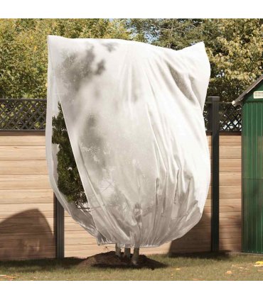 vidaXL Frost Protection Plant Fleece Covers 3 pcs White 2.4 x 2 m — Size: 2 x 2.4 m