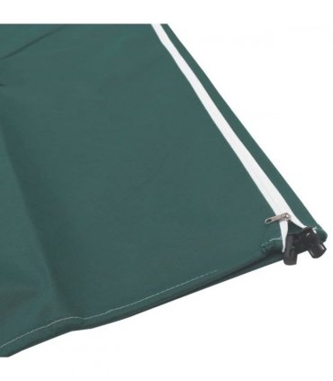 vidaXL Plant Fleece Cover with Zip 70 g/m² 3.93x3.5 m — Colour: green, Size: 3.93 x 3.5 m