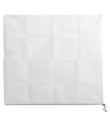 vidaXL Plant Fleece Covers with Zip 2 pcs 70 g/m² 3.93x3.5 m — Colour: white, Size: 3.93 x 3.5 m