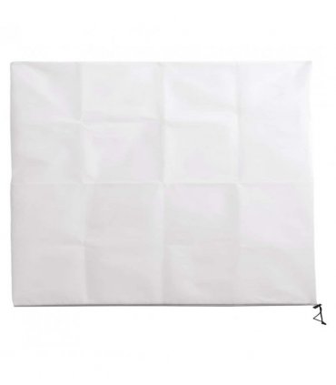 vidaXL Plant Fleece Covers with Zip 4 pcs 70 g/m² 3.14x2.5 m — Colour: white, Size: 3.14 x 2.5 m