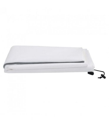 vidaXL Plant Fleece Covers with Zip 4 pcs 70 g/m² 2.36x2 m — Colour: white, Size: 2.36 x 2 m