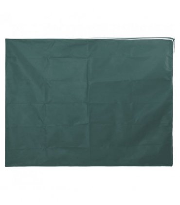 vidaXL Plant Fleece Cover with Zip 70 g/m² 3.93x3 m — Colour: green, Size: 3.93 x 3 m