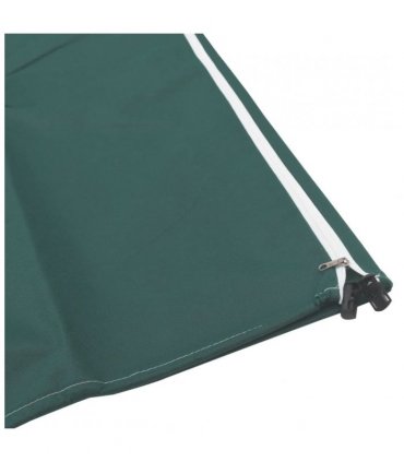 vidaXL Plant Fleece Cover with Zip 70 g/m² 3.93x3 m — Colour: green, Size: 3.93 x 3 m