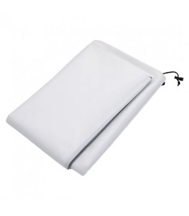 vidaXL Plant Fleece Covers with Zip 4 pcs 70 g/m² 1.55x1.55 m — Colour: white, Size: 1.55 x 1.55 m