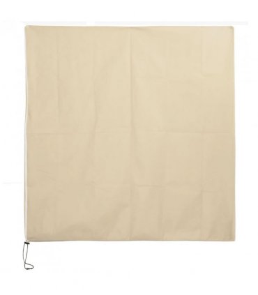 vidaXL Plant Fleece Covers with Zip 10 pcs 70 g/m² 1.55x1.55 m — Colour: beige, Size: 1.55 x 1.55 m