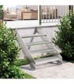 vidaXL Grate Step 70x24x7 cm Galvanised Steel — Size: 70 x 24 x 7 cm, Model: forge welded