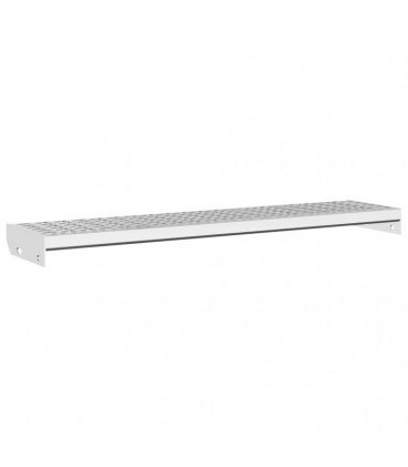 vidaXL Grate Step 100x24x7 cm Galvanised Steel — Size: 100 x 24 x 7 cm, Model: forge welded
