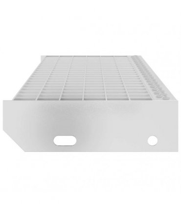 vidaXL Grate Step 80x24x7 cm Galvanised Steel — Size: 80 x 24 x 7 cm, Model: press locked