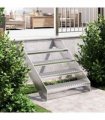 vidaXL Grate Step 80x24x7 cm Galvanised Steel — Size: 80 x 24 x 7 cm, Model: forge welded