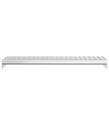 vidaXL Grate Step 80x24x7 cm Galvanised Steel — Size: 80 x 24 x 7 cm, Model: forge welded