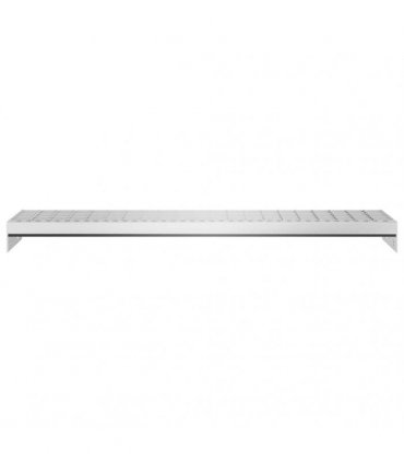vidaXL Grate Step 90x24x7 cm Galvanised Steel — Size: 90 x 24 x 7 cm, Model: forge welded