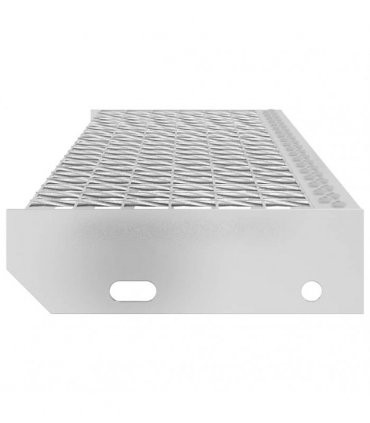 vidaXL Grate Step 90x24x7 cm Galvanised Steel — Size: 90 x 24 x 7 cm, Model: forge welded