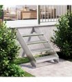 vidaXL Grate Step 60x24x7 cm Galvanised Steel — Size: 60 x 24 x 7 cm, Model: forge welded
