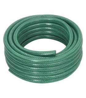 vidaXL Garden Hose Green 0.5" 30 m PVC — Size: 30 m (0.5"), Model: without accessories