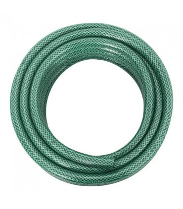 vidaXL Garden Hose Green 0.5" 20 m PVC — Size: 20 m (0.5"), Model: without accessories