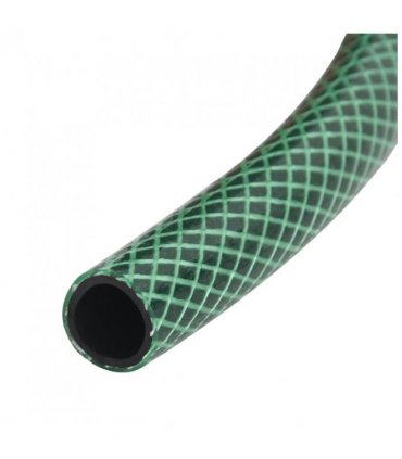 vidaXL Garden Hose Green 0.5" 20 m PVC — Size: 20 m (0.5"), Model: without accessories