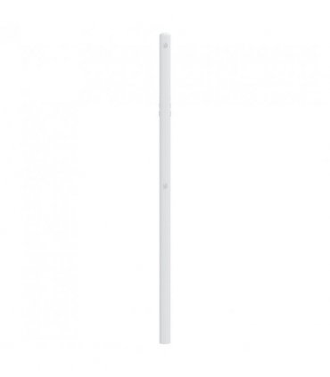 vidaXL Metal Replace Headboard White 90 cm