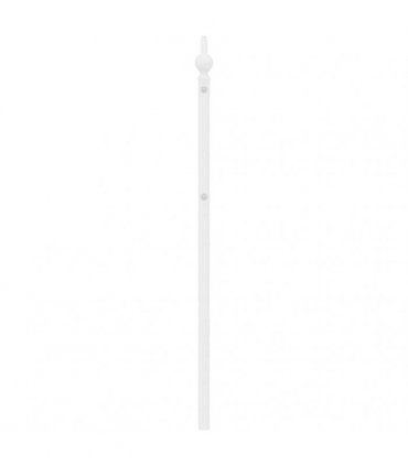 vidaXL Metal Replace Headboard White 193 cm — V0671975481