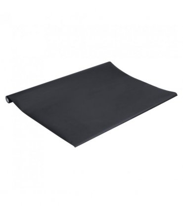 vidaXL Furniture Stickers Self-Adhesive Matte Black 90x500 cm PVC — Size: 90 x 500 cm (2 pcs)