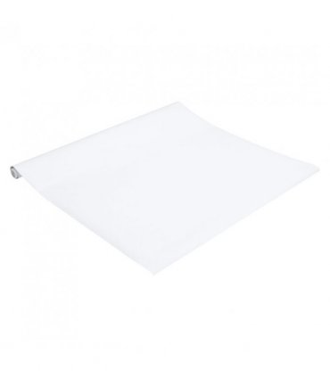 vidaXL Furniture Sticker Self-Adhesive Matte White 90x500 cm PVC — Size: 90 x 500 cm