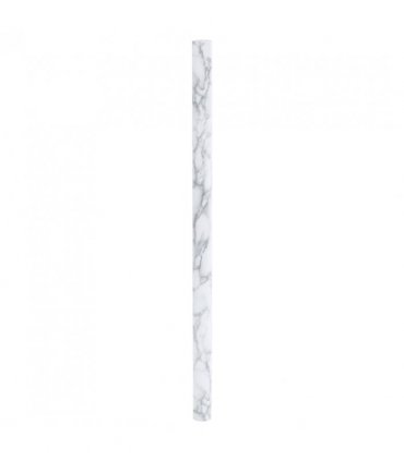 vidaXL Furniture Stickers Self-Adhesive Marble White 90x500 cm PVC — Size: 90 x 500 cm (2 pcs)