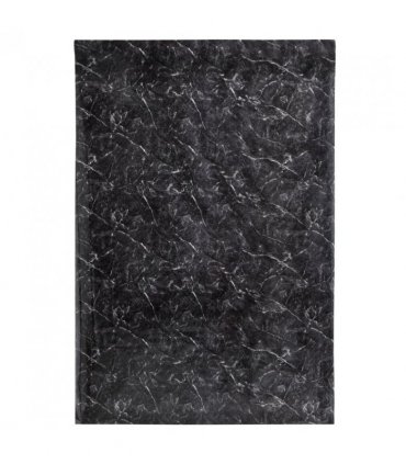 vidaXL Furniture Stickers Self-Adhesive Marble Black 90x500 cm PVC — Size: 90 x 500 cm (2 pcs)