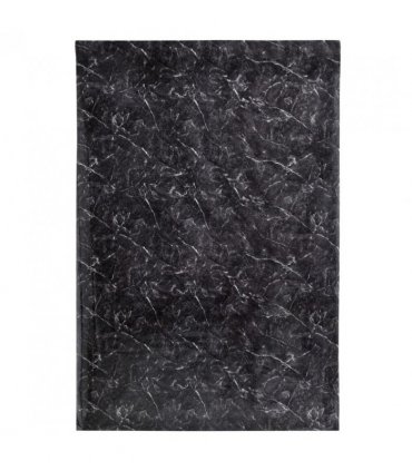 vidaXL Furniture Stickers Self-Adhesive Marble Black 90x500 cm PVC — Size: 90 x 500 cm (4 pcs)