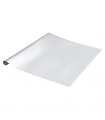 vidaXL Furniture Stickers Self-Adhesive Silver 90x500 cm PET — Size: 90 x 500 cm (2 pcs)