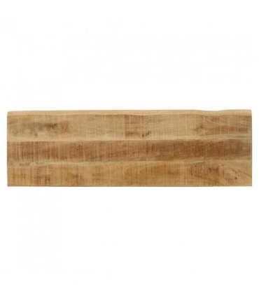 vidaXL Bench with Live Edge 105 cm Solid Wood Mango — Colour: black — V0671975551