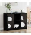 vidaXL Sideboard Black Oak 100 x 37 x 75.5 cm