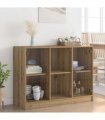 vidaXL Sideboard Artisian Oak 102x37x75.5 cm Engineered Wood