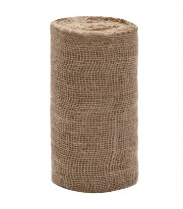 vidaXL Jute Roll 0.25x100 m 100% Jute 200 gsm — Size: 0.25 x 100 m