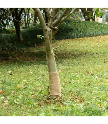 vidaXL Jute Roll 0.25x50 m 100% Jute 200 gsm — Size: 0.25 x 50 m