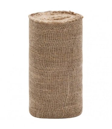 vidaXL Jute Roll 0.25x50 m 100% Jute 200 gsm — Size: 0.25 x 50 m