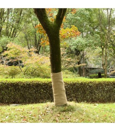 vidaXL Jute Roll 1x50 m 100% Jute 200 gsm — Size: 1 x 50 m